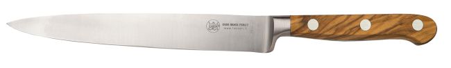 Due Buoi Olive Wood 23 cm Carving Knife