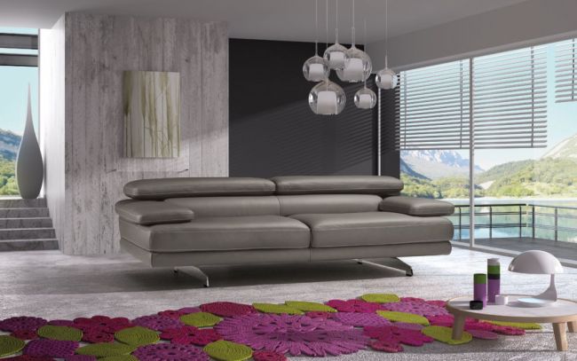 Barcola Leather Sofa