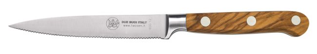 Due Buoi Olive Wood Tomato Knife