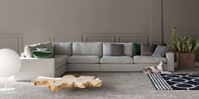 Sectional Sofa Richard with Chaise Longue