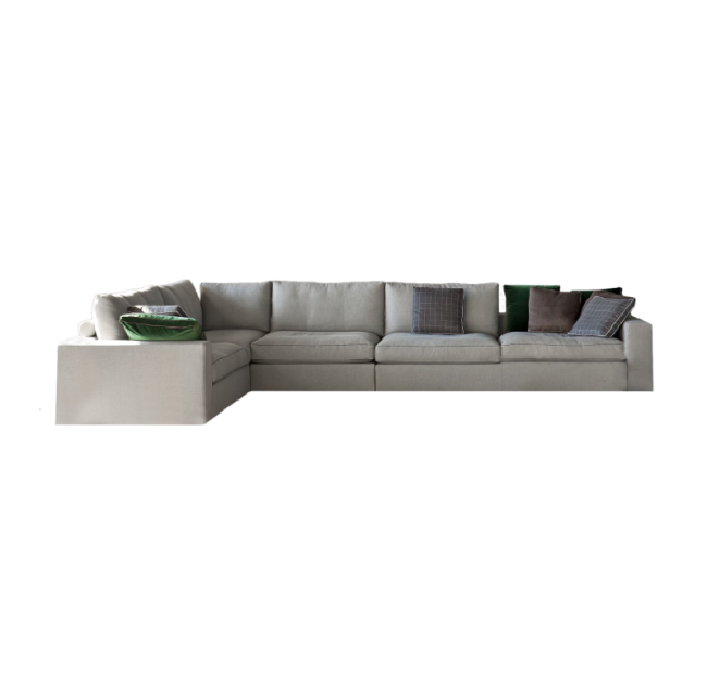 Sectional Sofa Richard with Chaise Longue
