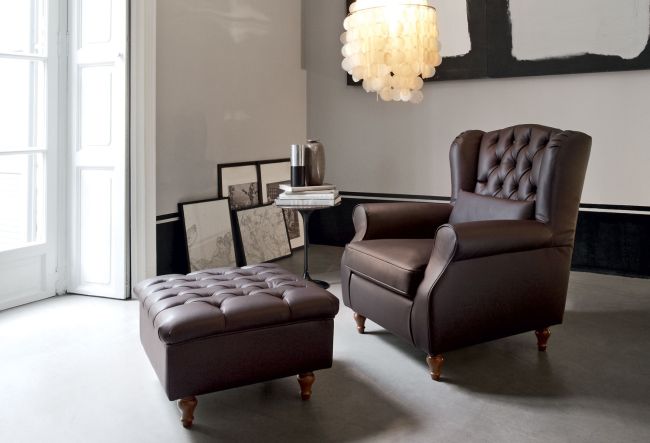 Favola Leather Armchair