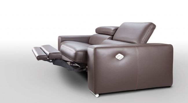 Desert Leather Reclinable Sofa