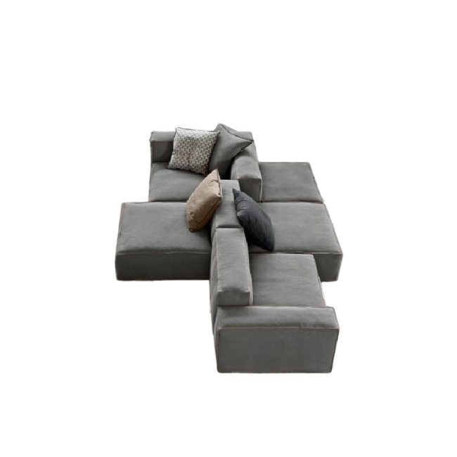 Modulo Componible Double Side Leather Sofa 358