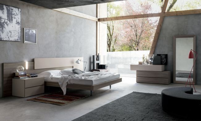 Obi Integrated Bed and Nightstands